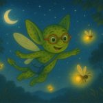 jagolipette vole avec les lucioles